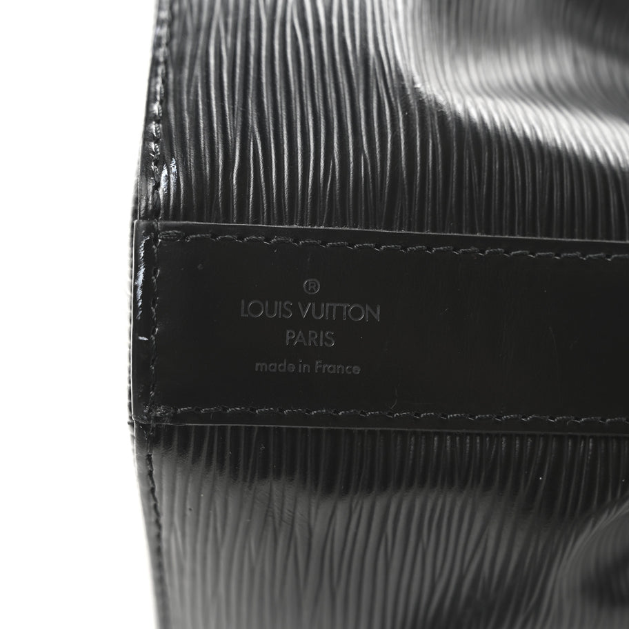 Louis Vuitton Epi Sac D'epaule Black Image 7