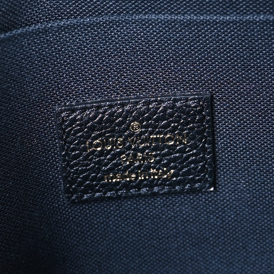 Louis Vuitton Empreinte Pochette Felicie Chain Wallet Black Image 7