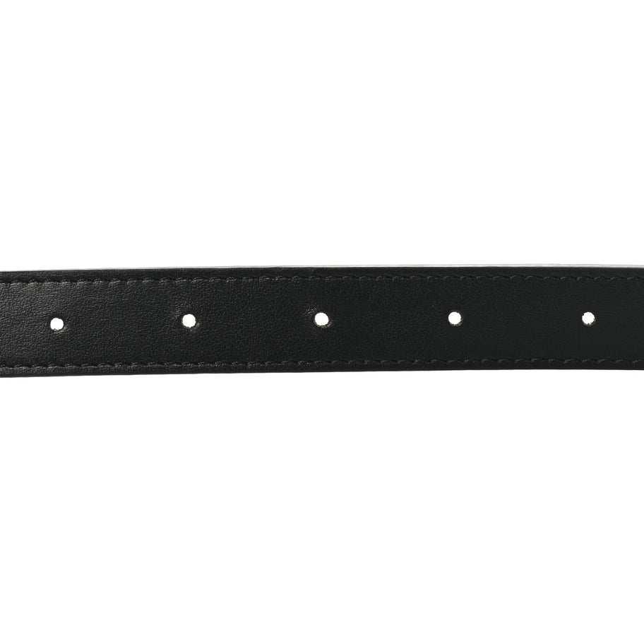 Louis Vuitton Calfskin Monogram 20mm LV Iconic Reversible Belt Black Image 5