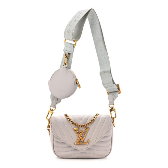 Louis Vuitton Calfskin New Wave Multi Pochette Brume Image 1