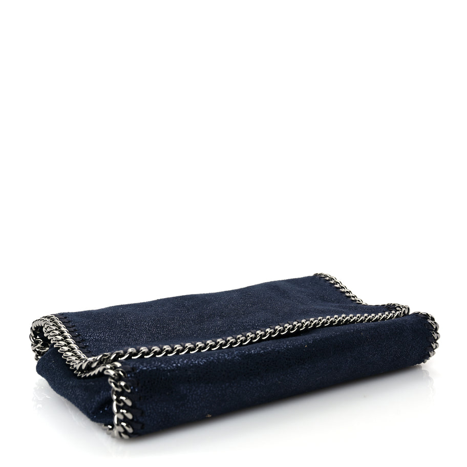 Stella McCartney Shaggy Deer Falabella Crossbody Bag Lapis Navy Image 3