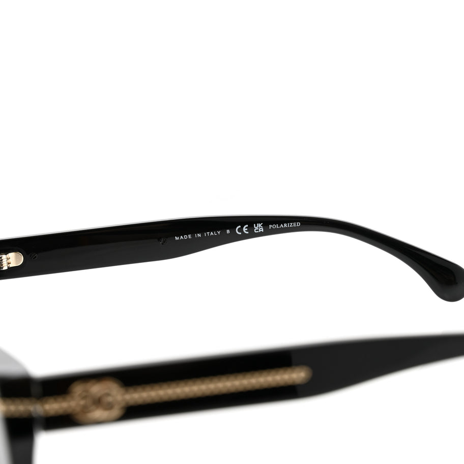 Chanel Acetate Square Sunglasses 5509-A Black Image 6