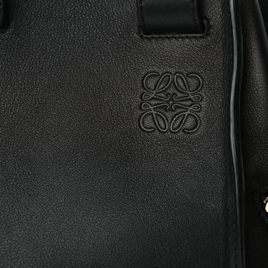 Loewe Calfskin Medium Hammock Shoulder Bag Black Image 8