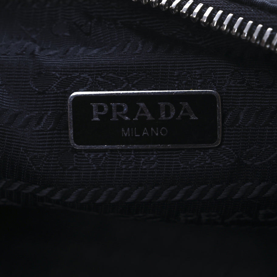 Prada Nylon Re-Edition 2005 Shoulder Bag Black Image 6