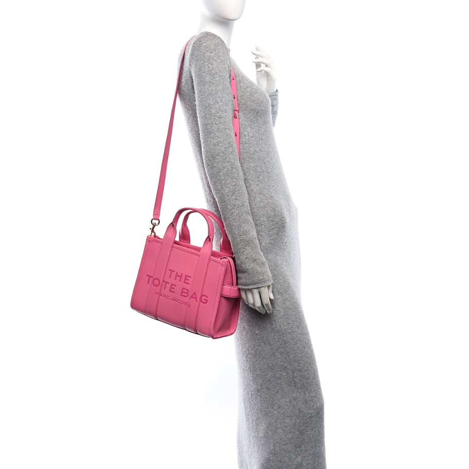 Marc Jacobs Grained Calfskin Small The Tote Bag Morning Glory Image 2