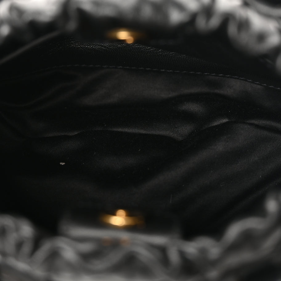 Miu Miu Nappa Mini Joie Shoulder Bag Black Image 4