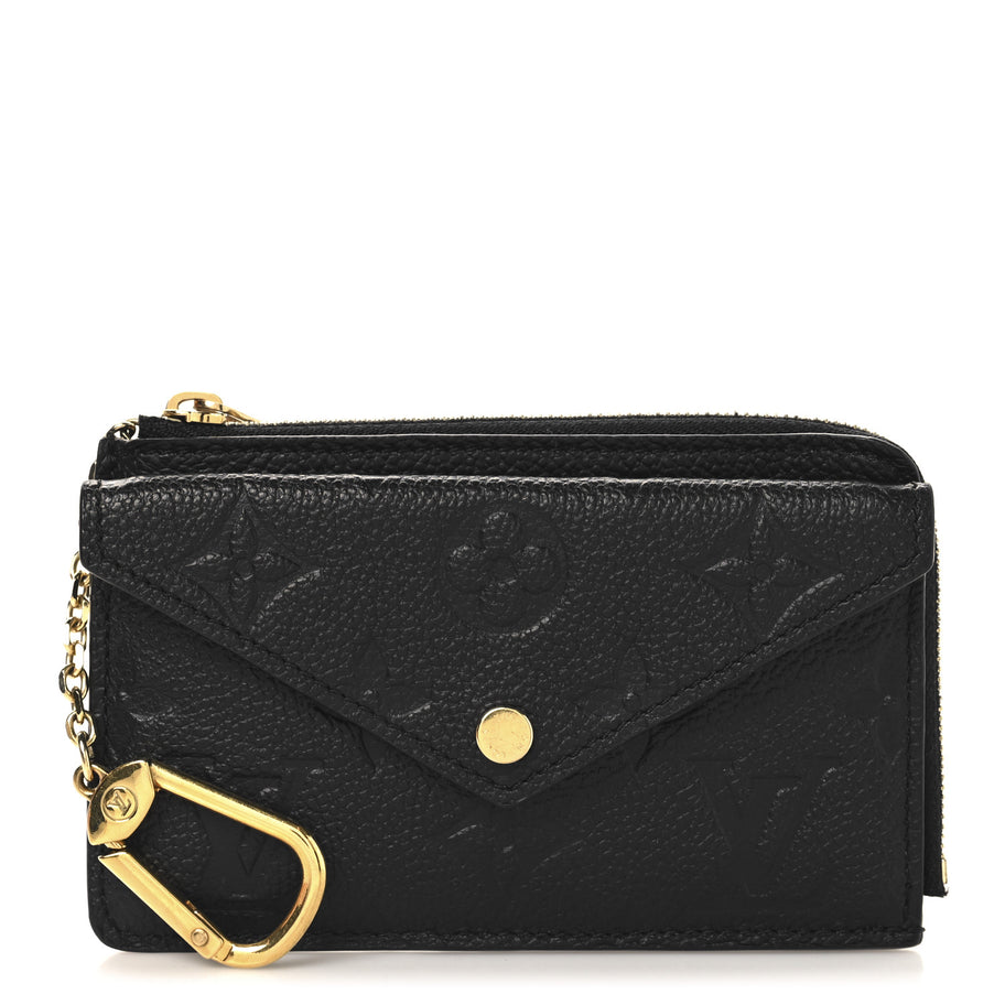 Louis Vuitton Empreinte Recto Verso Card Holder Black Image 1