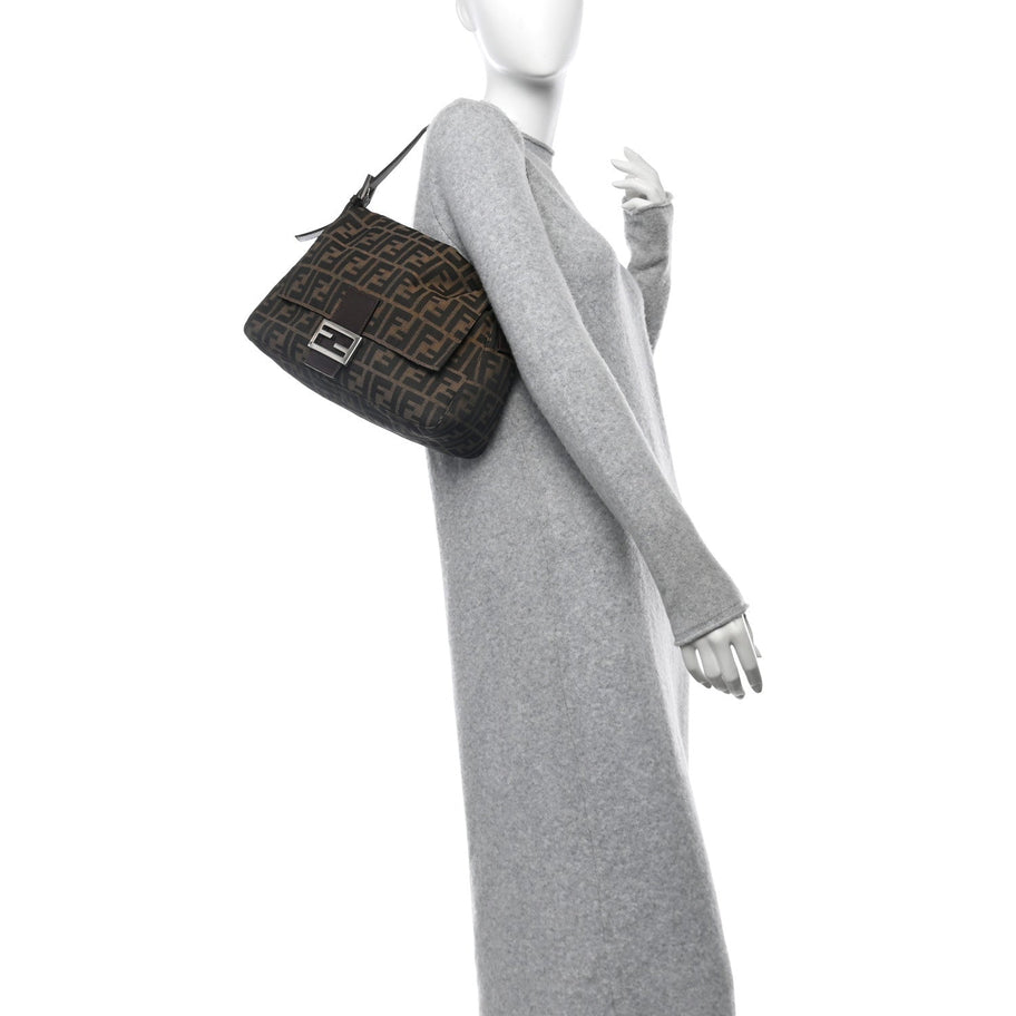 Fendi Zucca Mama Baguette Tobacco Image 2