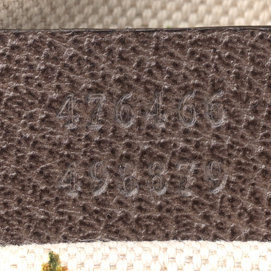 Gucci GG Supreme Monogram Web Neo Vintage Shoulder Bag Beige New Acero Crop Image 7