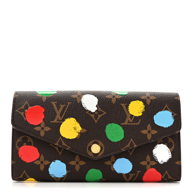  Louis Vuitton LV X YK Monogram Sarah Wallet