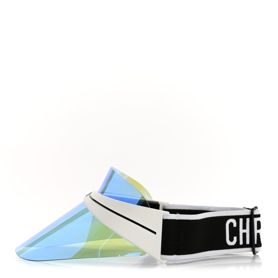 Christian Dior Mirrored DiorClub1 Sun Visor Blue Image 4