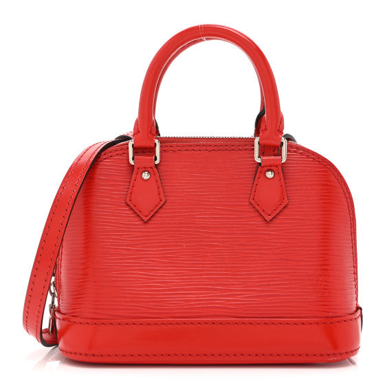 Louis Vuitton Epi Nano Alma Coquelicot Image 1