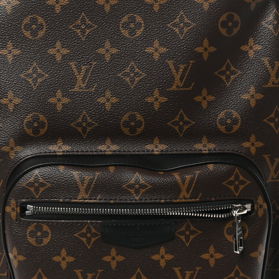Louis Vuitton Monogram Macassar Josh NM Backpack Image 7