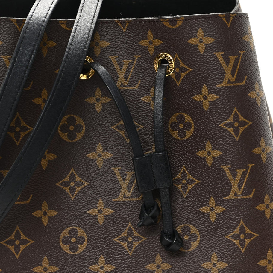 Louis Vuitton Monogram Neonoe MM Black Image 7
