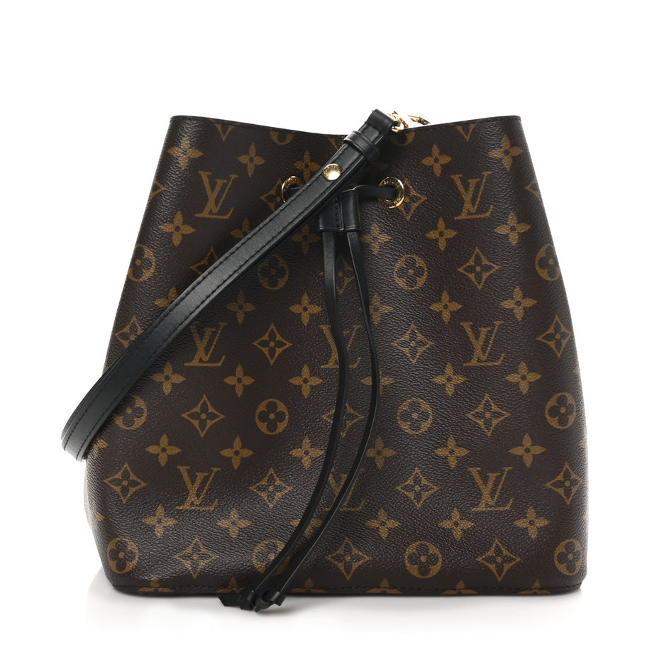 Louis Vuitton Monogram Neonoe MM Black Image 1