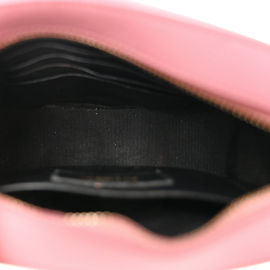 Saint Laurent Grain De Poudre Small Classic Monogram Camera Bag Old Rose Image 5