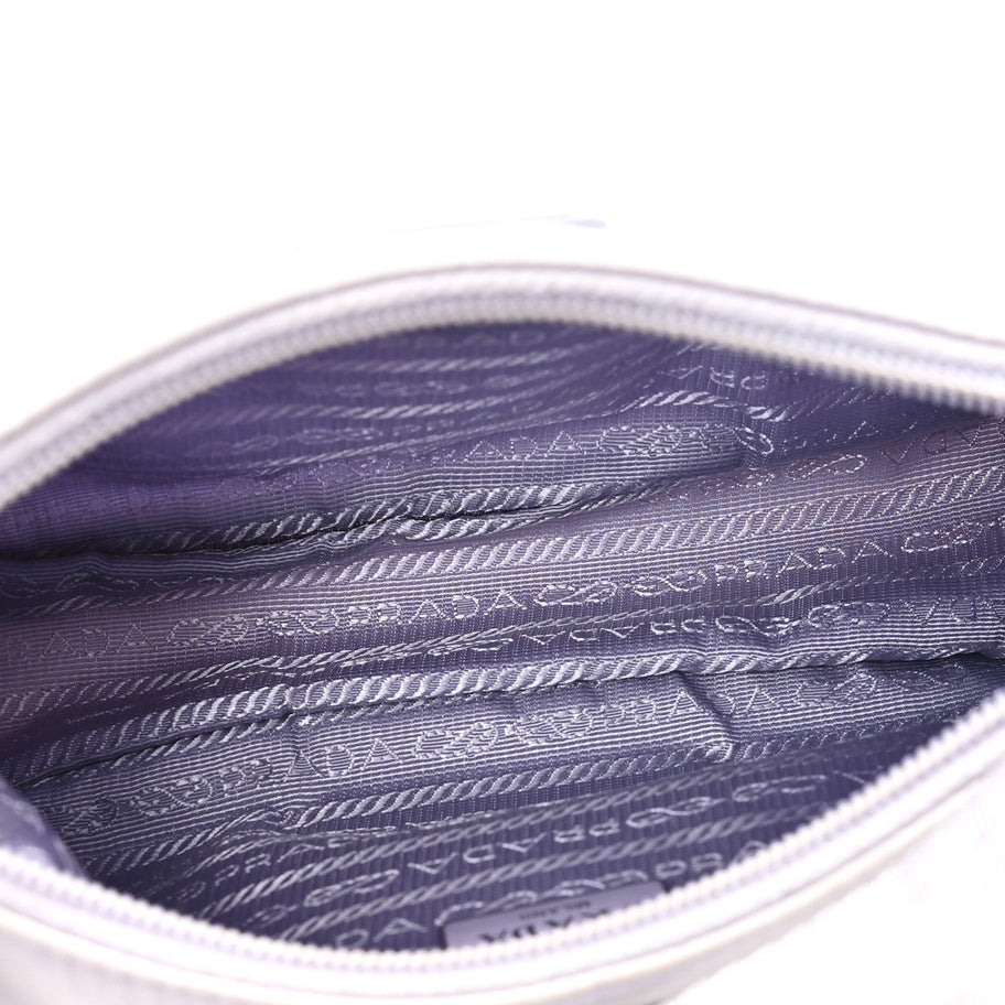 Prada Tessuto Nylon Mini Re-Edition 2000 Bag Fiordaliso Image 5