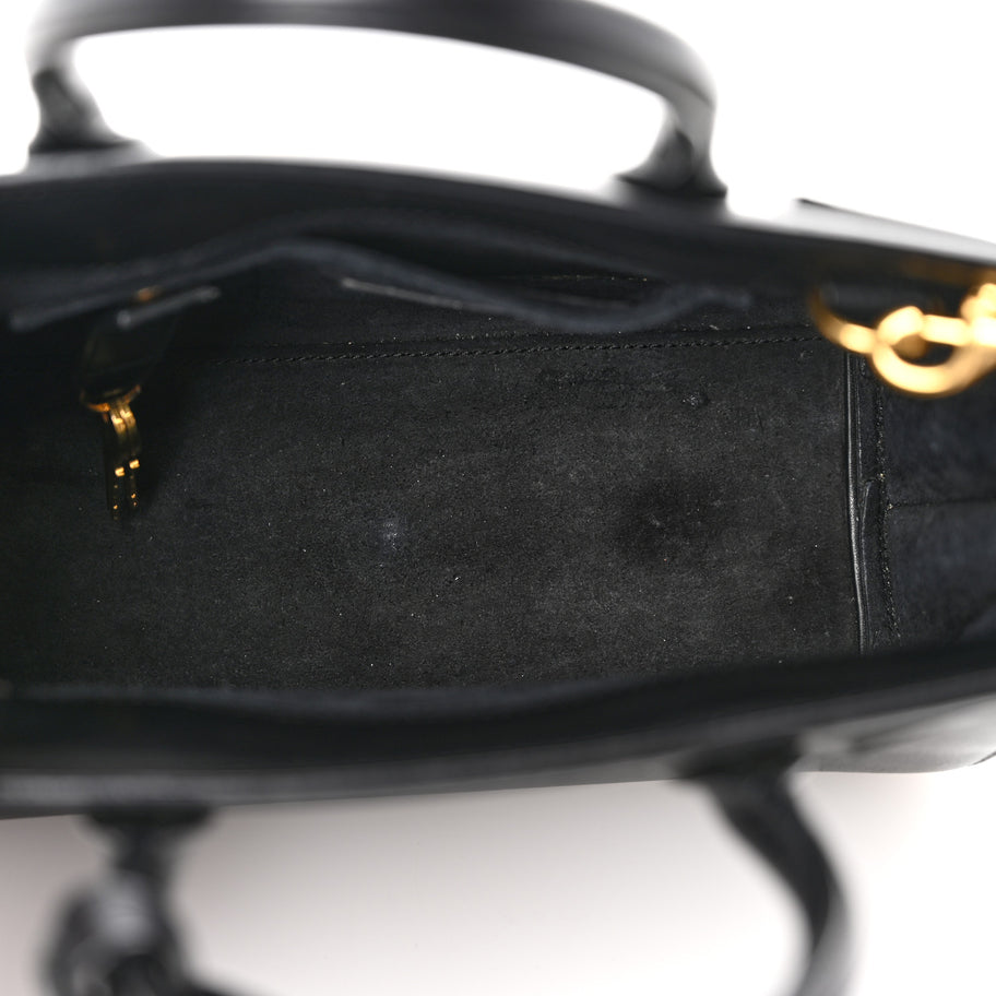 Saint Laurent Calfskin Nano Sac De Jour Black Image 5