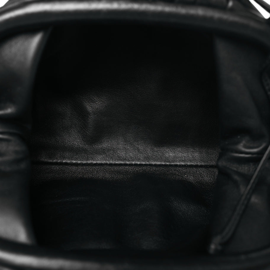 Bottega Veneta Butter Calfskin The Mini Pouch Black Image 5