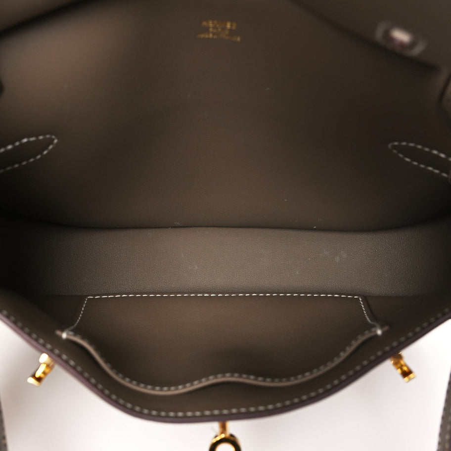Hermes Swift Mini Jypsiere Etoupe Image 5