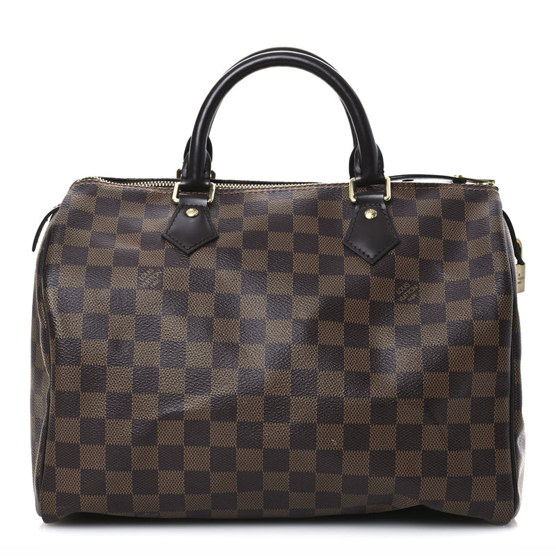  Louis Vuitton Damier Ebene Speedy 30