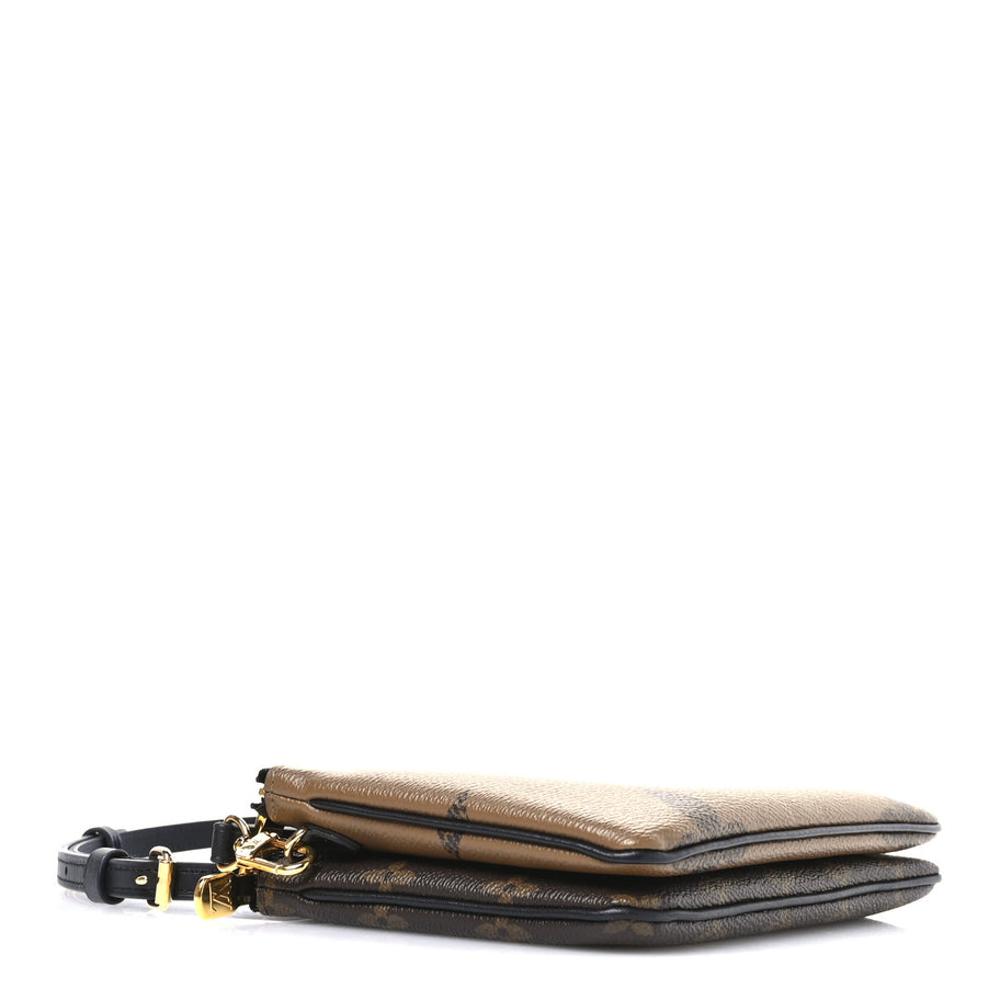 Louis Vuitton Reverse Monogram Giant Double Zip Pochette Image 4