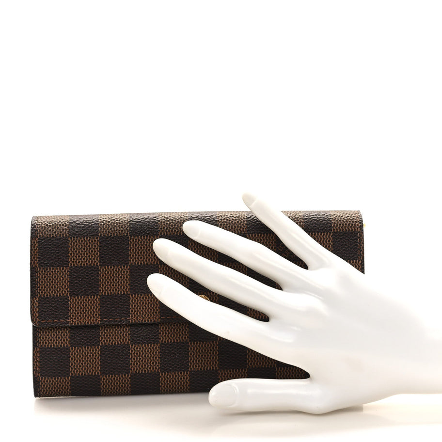 Louis Vuitton Damier Ebene Sarah Wallet Image 2