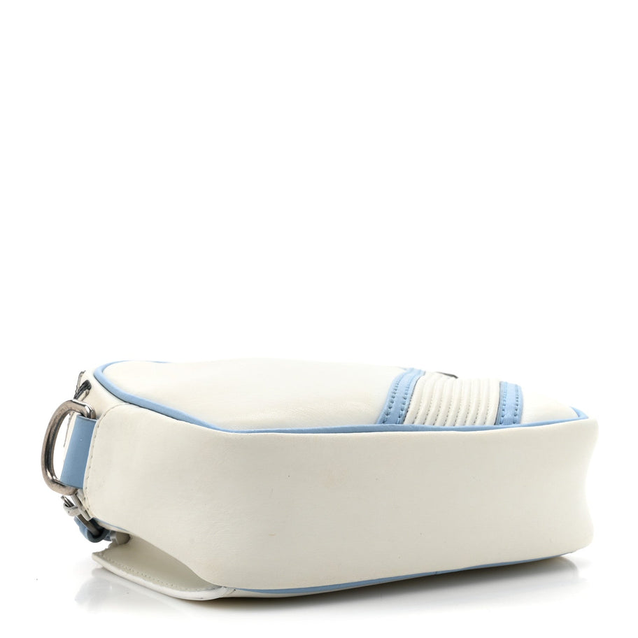 Givenchy Calfskin MC3 Crossbody Bag White Blue Black Image 4