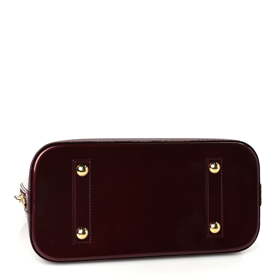 Louis Vuitton Vernis Alma PM Rouge Fauviste Image 5