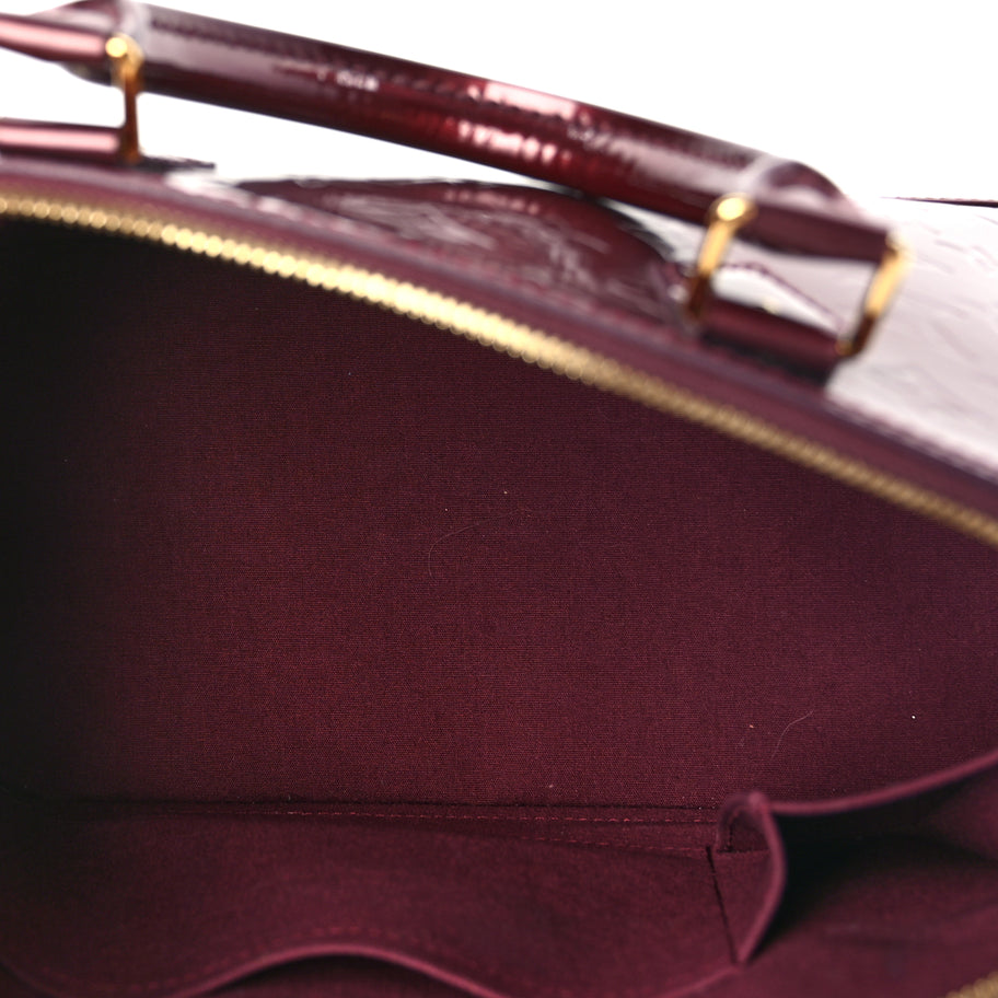 Louis Vuitton Vernis Alma PM Rouge Fauviste Image 7