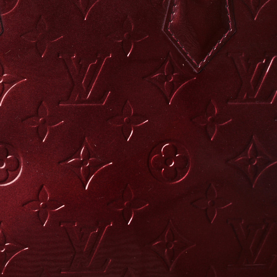 Louis Vuitton Vernis Alma PM Rouge Fauviste Image 11