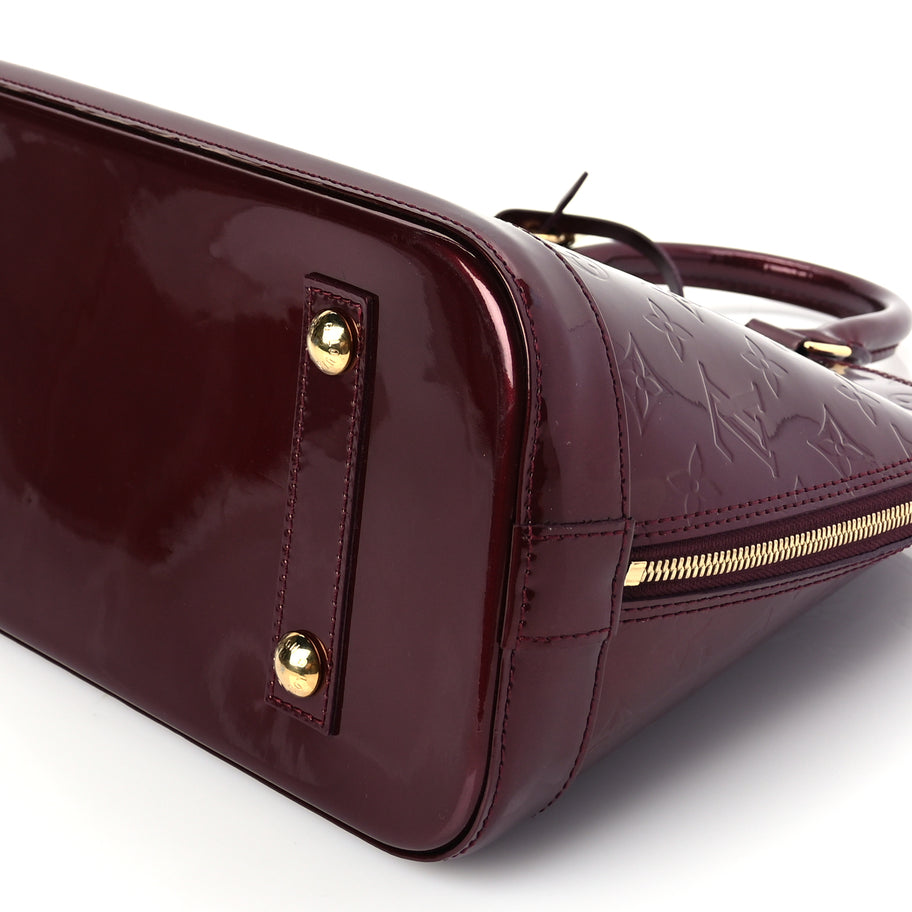 Louis Vuitton Vernis Alma PM Rouge Fauviste Image 15