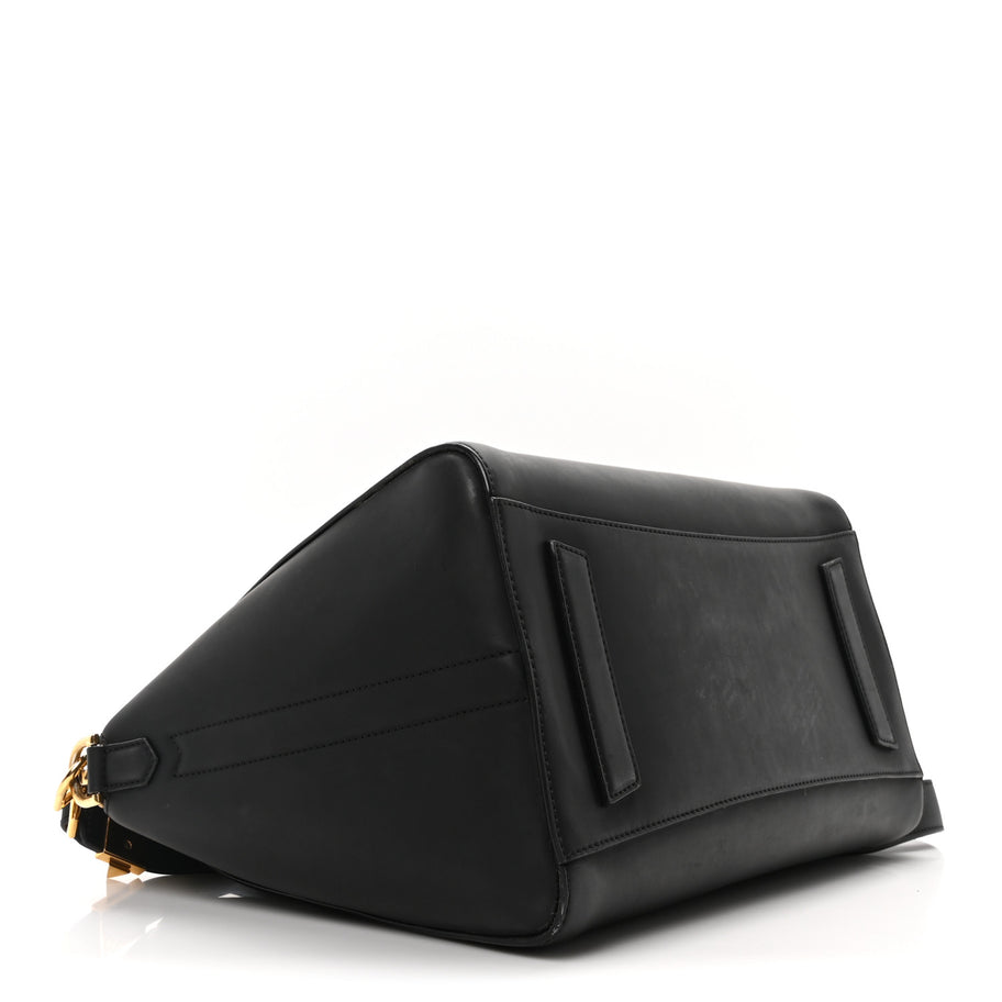 Givenchy Rubber Effect Calfskin Antigona Black Image 4