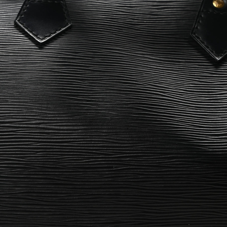 Louis Vuitton Epi Speedy 30 Black Image 7
