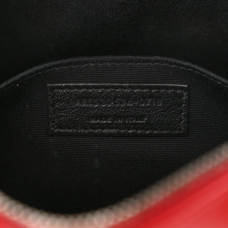 Saint Laurent Calfskin Matelasse Monogram Lou Camera Bag Red Image 7