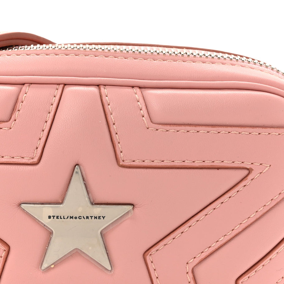 Stella McCartney Eco Alter Nappa Star Patch Belt Bag Pink Image 7