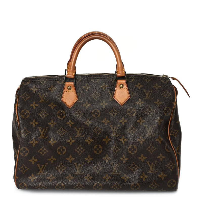  Louis Vuitton Monogram Speedy 35