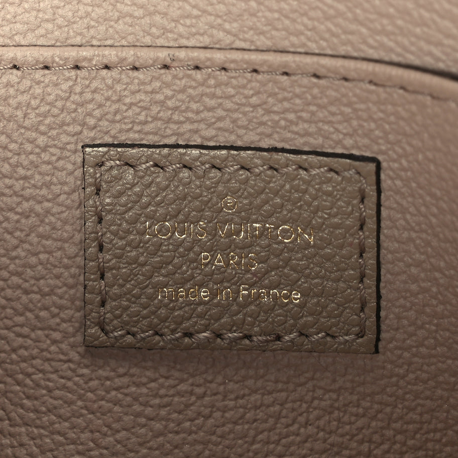 Louis Vuitton Empreinte Monogram Giant Cosmetic Pouch PM Tourterelle Crème Image 6