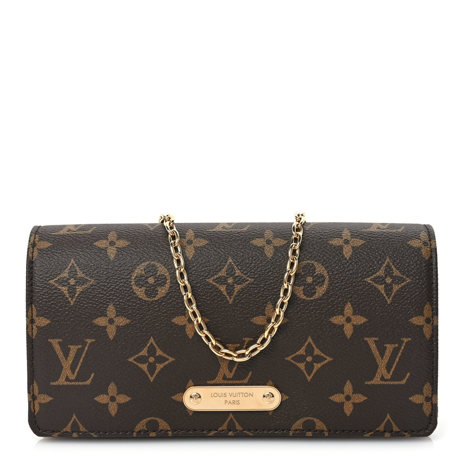 Louis Vuitton Monogram Lily Wallet On Chain Image 1