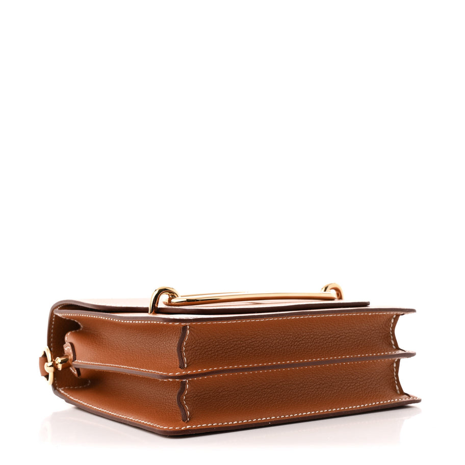 Hermes Evercolor Mini Sac Roulis Gold Image 4