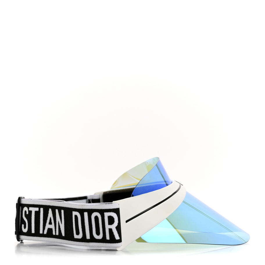 Christian Dior Mirrored DiorClub1 Sun Visor Blue Image 5