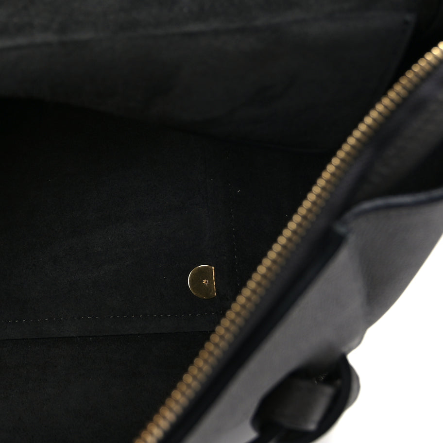 Celine Grained Calfskin Small Belt Bag Grey Image 4