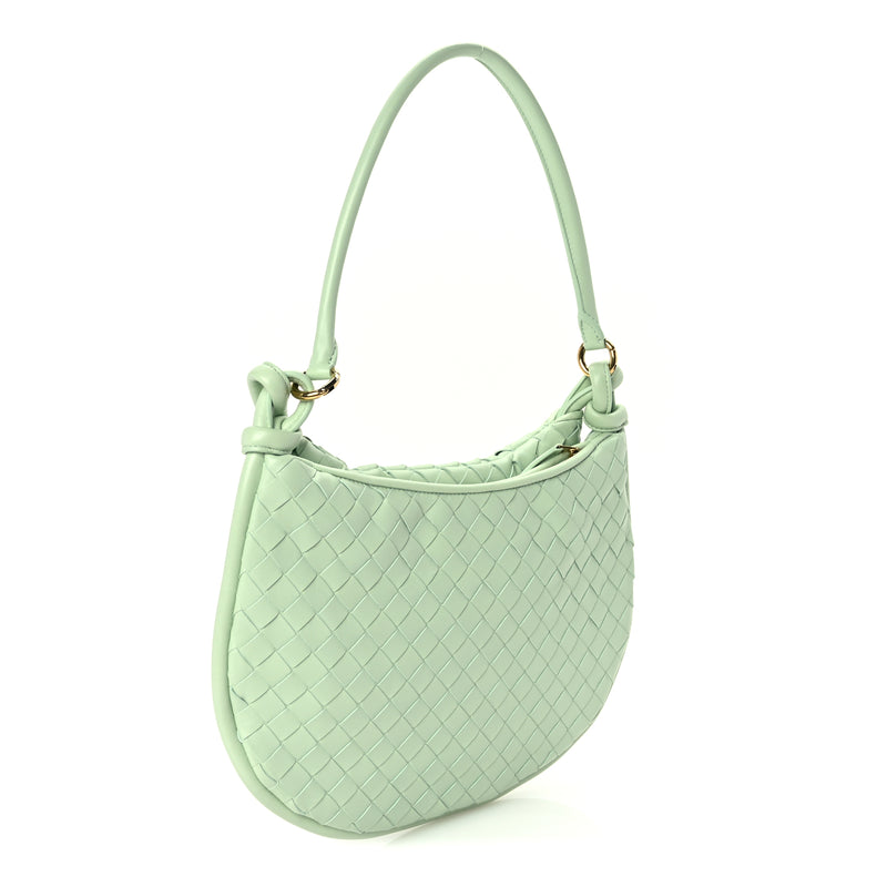  Bottega Veneta Nappa Intrecciato Medium Gemelli New Sauge