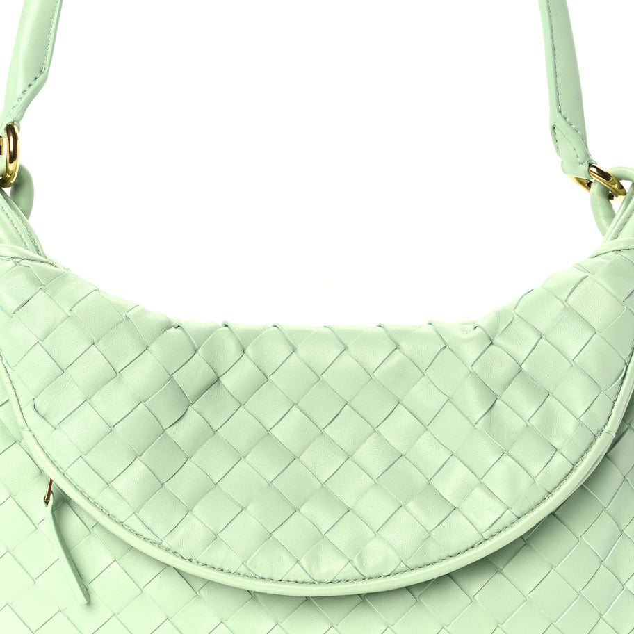 Bottega Veneta Nappa Intrecciato Medium Gemelli Fresh Mint Image 6