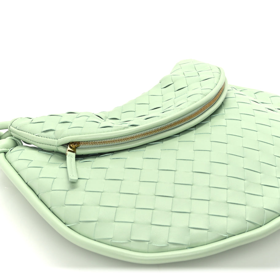 Bottega Veneta Nappa Intrecciato Medium Gemelli Fresh Mint Image 7