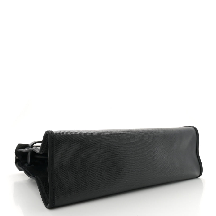 Hermes Toile H Berline Vache Hunter Herbag Zip PM 31 Black Ecru Image 5