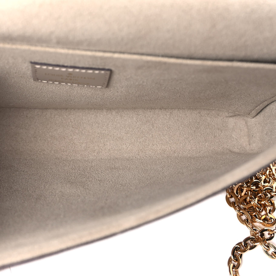 Louis Vuitton Epi Felicie Pochette Chain Wallet Galet Image 5