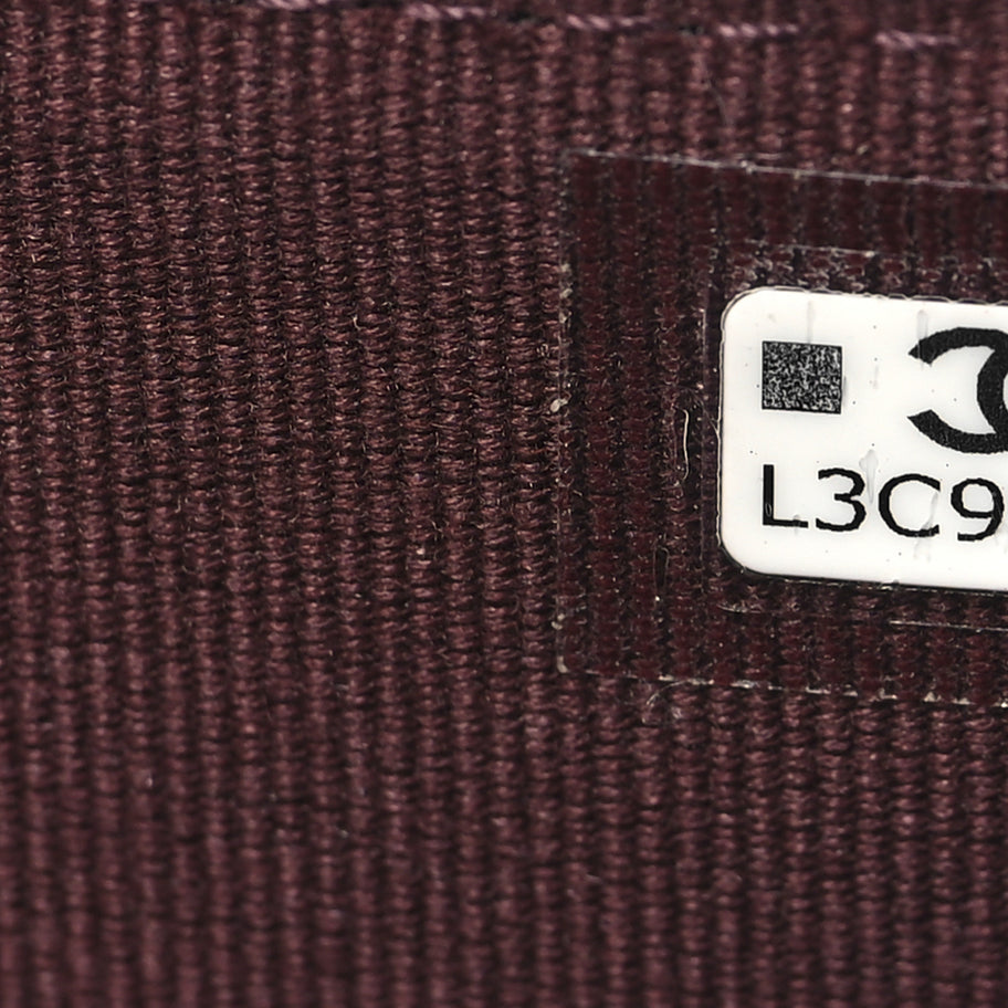 Chanel Caviar Quilted CC Zip Around Card Holder Black Image 7