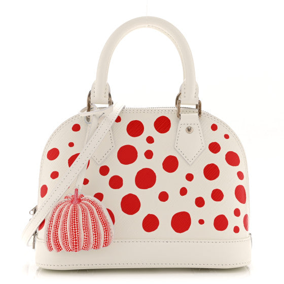Louis Vuitton LV YK Epi Alma BB White Image 1