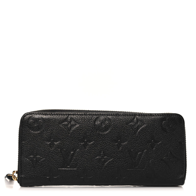  Louis Vuitton Empreinte Clemence Wallet Black
